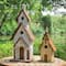Glitzhome® 23.62" Extra-Large Rustic Wooden Birdhouse